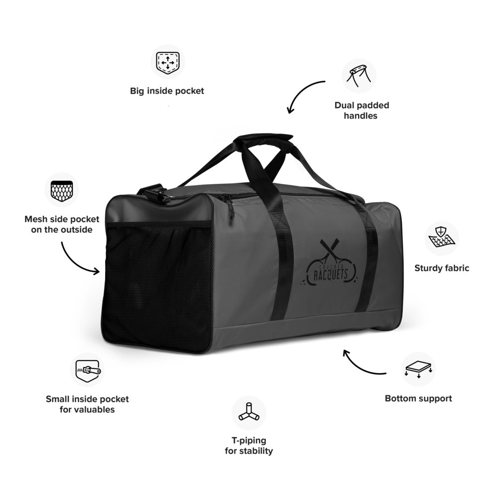Cracked Racquets Duffle bag