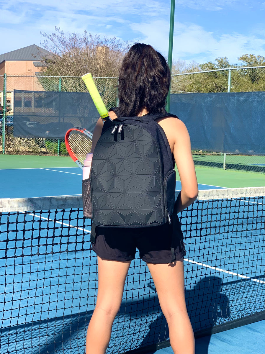 NiceAces Sara White Tennis Backpack