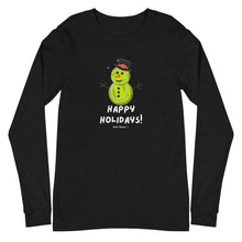 Load image into Gallery viewer, Happy Holidays Snowman Long-sleeve
