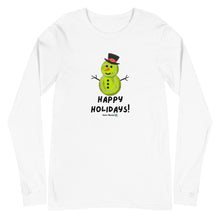 Load image into Gallery viewer, Happy Holidays Snowman Long-sleeve