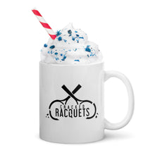 Load image into Gallery viewer, Cracked Racquets White glossy Mug