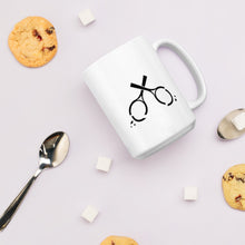 Load image into Gallery viewer, Cracked Racquets White glossy Mug
