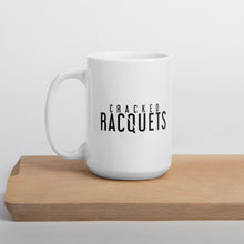 Load image into Gallery viewer, Cracked Racquets White glossy Mug