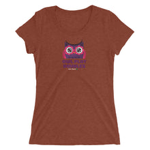 Load image into Gallery viewer, Owl Play Doubles Ladies' short sleeve