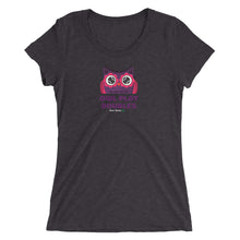 Load image into Gallery viewer, Owl Play Doubles Ladies' short sleeve