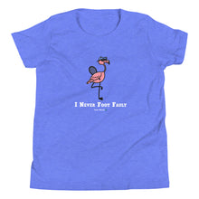 Load image into Gallery viewer, Foot Fault Flamingo Youth T-Shirt