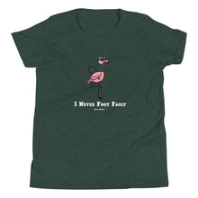 Load image into Gallery viewer, Foot Fault Flamingo Youth T-Shirt