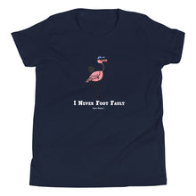 Load image into Gallery viewer, Foot Fault Flamingo Youth T-Shirt
