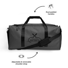 Load image into Gallery viewer, Cracked Racquets Duffle bag
