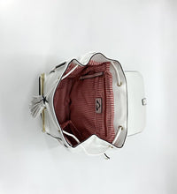 Load image into Gallery viewer, Sara Tennis and Pickleball Backpack - White
