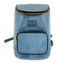 Load image into Gallery viewer, Leakproof soft thick-insulated soft backpack cooler, vegan leather
