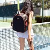 Load image into Gallery viewer, Hana Tennis and Pickleball Backpack - Black
