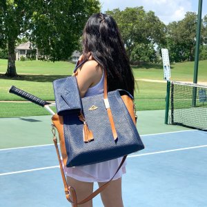 NiceAces Hana Tennis & Pickleball Backpack (Black)