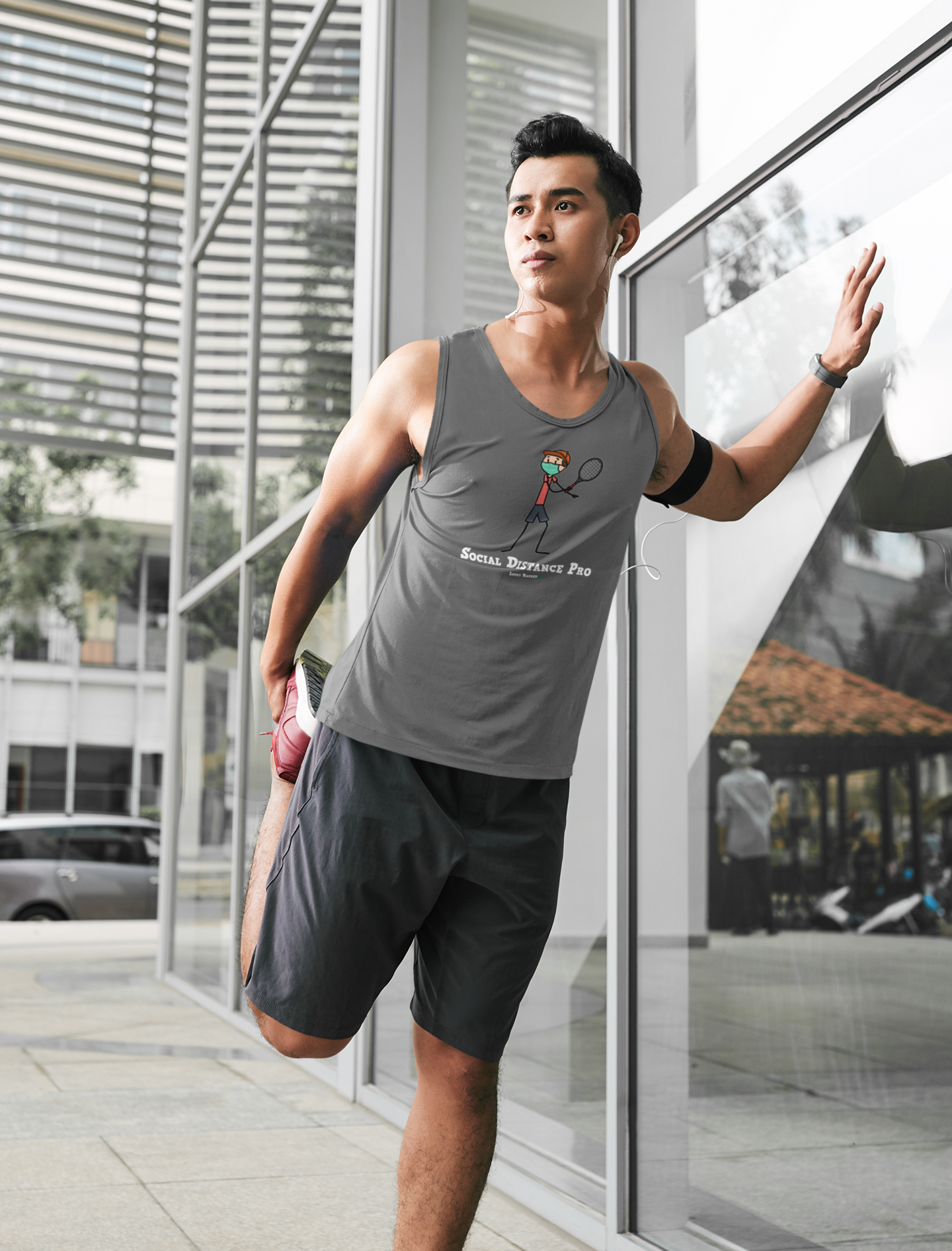 Social Distance Pro Tank Top