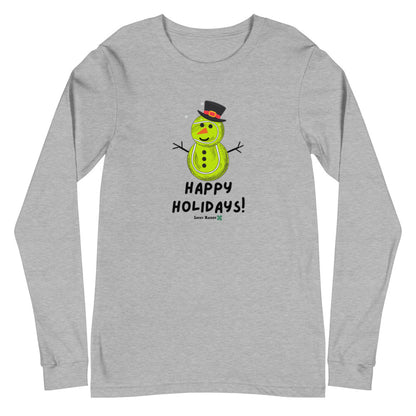 Happy Holidays Snowman Long-sleeve