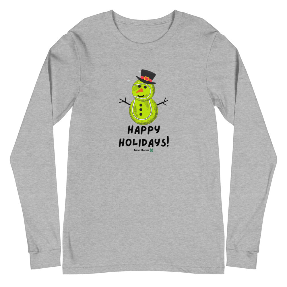 Happy Holidays Snowman Long-sleeve
