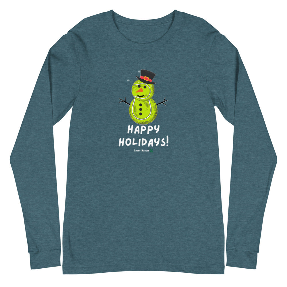 Happy Holidays Snowman Long-sleeve