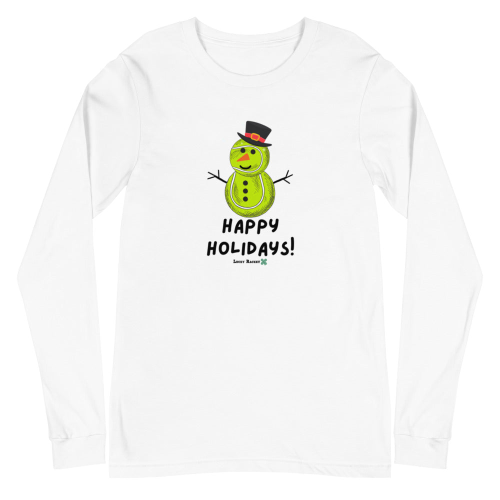 Happy Holidays Snowman Long-sleeve