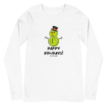 Happy Holidays Snowman Long-sleeve